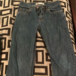 Boys blue jean pants 16 like new